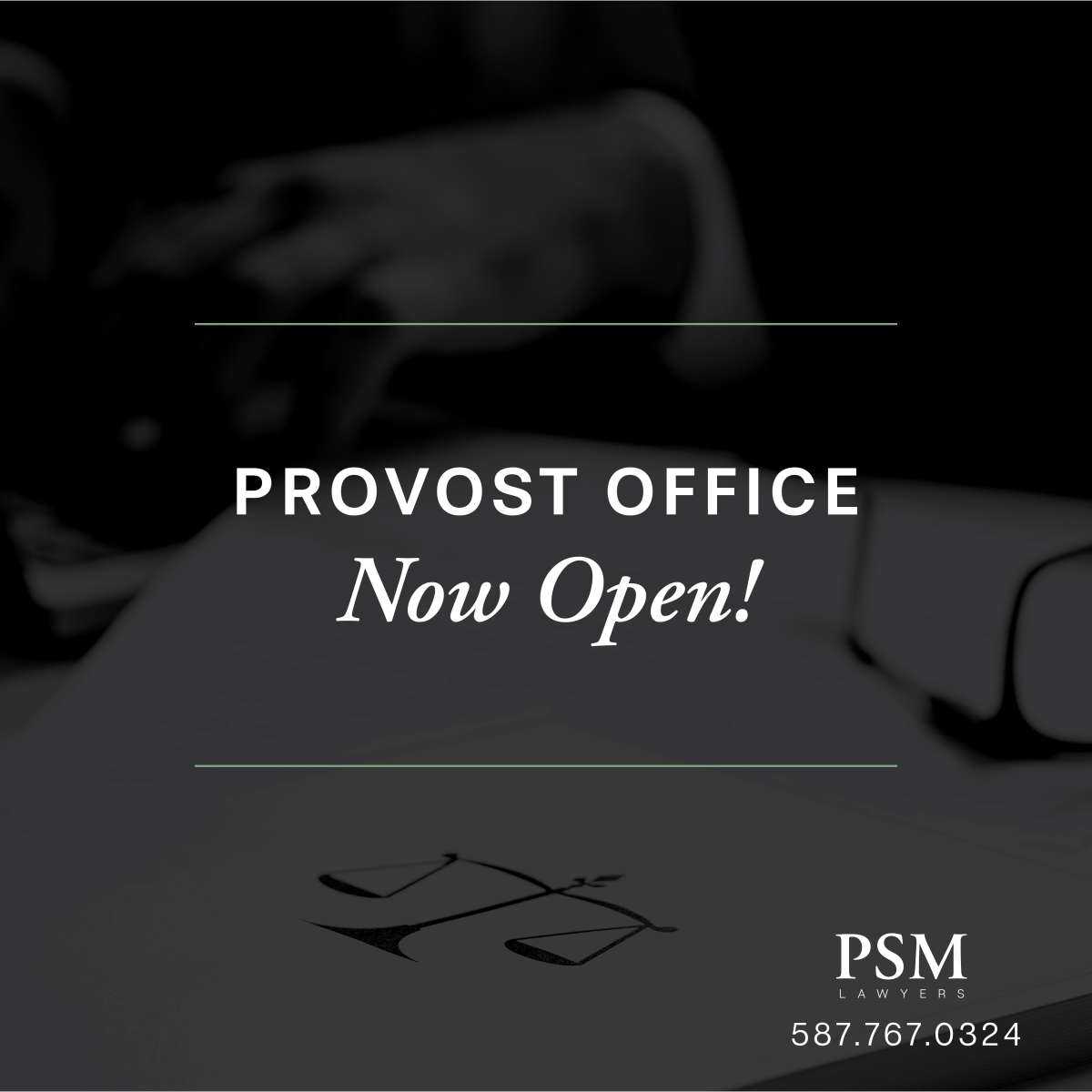PSM LLP / New Office Opens in Provost